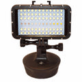 E-Sea Light Suction-Mount Waterproof LED Floodlight – 72 LEDs, 5 Colors, Rechargeable, for Boats, SUP & Camping