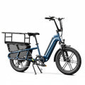Electric Bike for Adults, Peak 1500W Motor, E Mountain Bike, 20'' Fat Tire Ebike, Fast Cargo Ebikes, Electric Bicycle 48V/15Ah UL2849