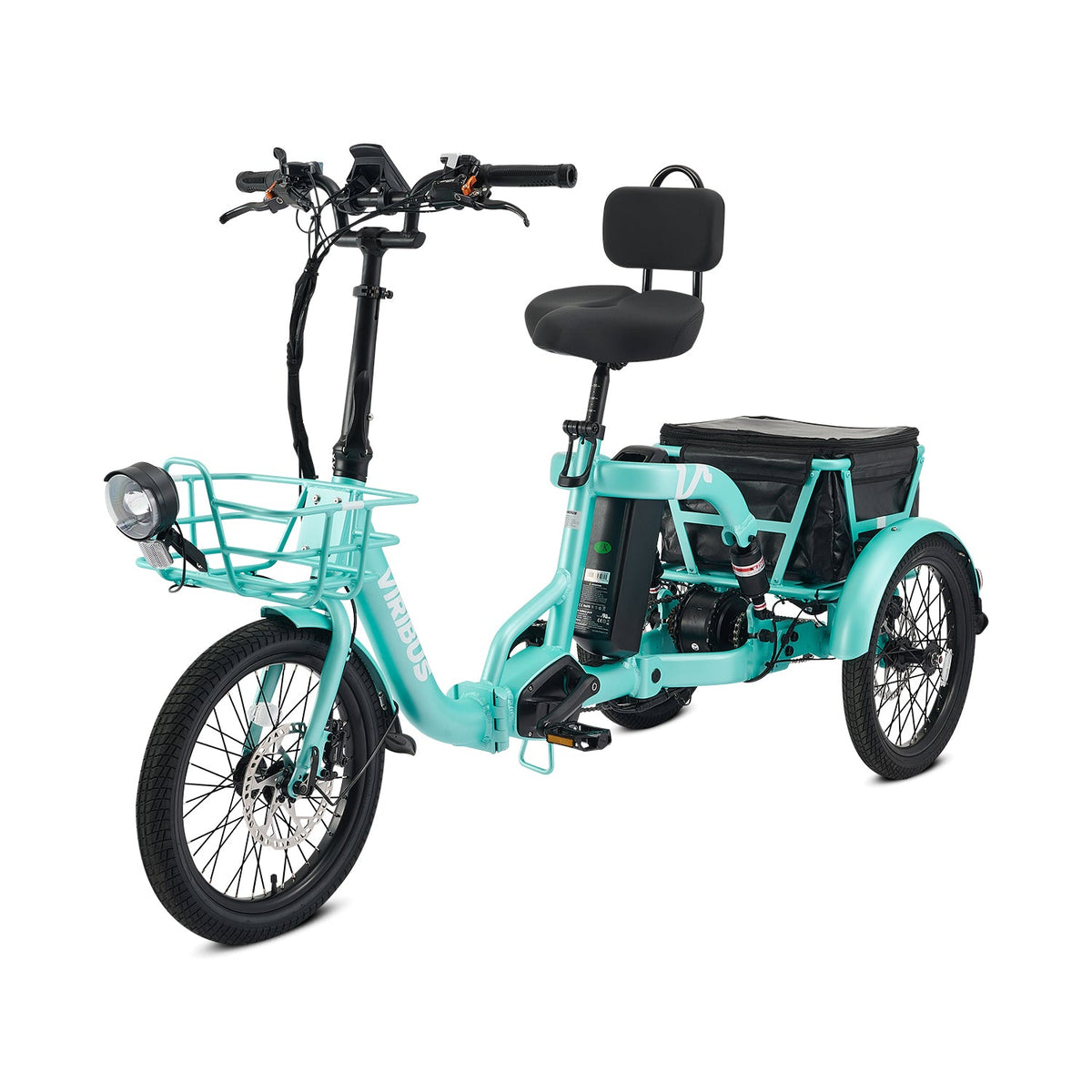 Viribus FC2 Folding Electric Tricycle