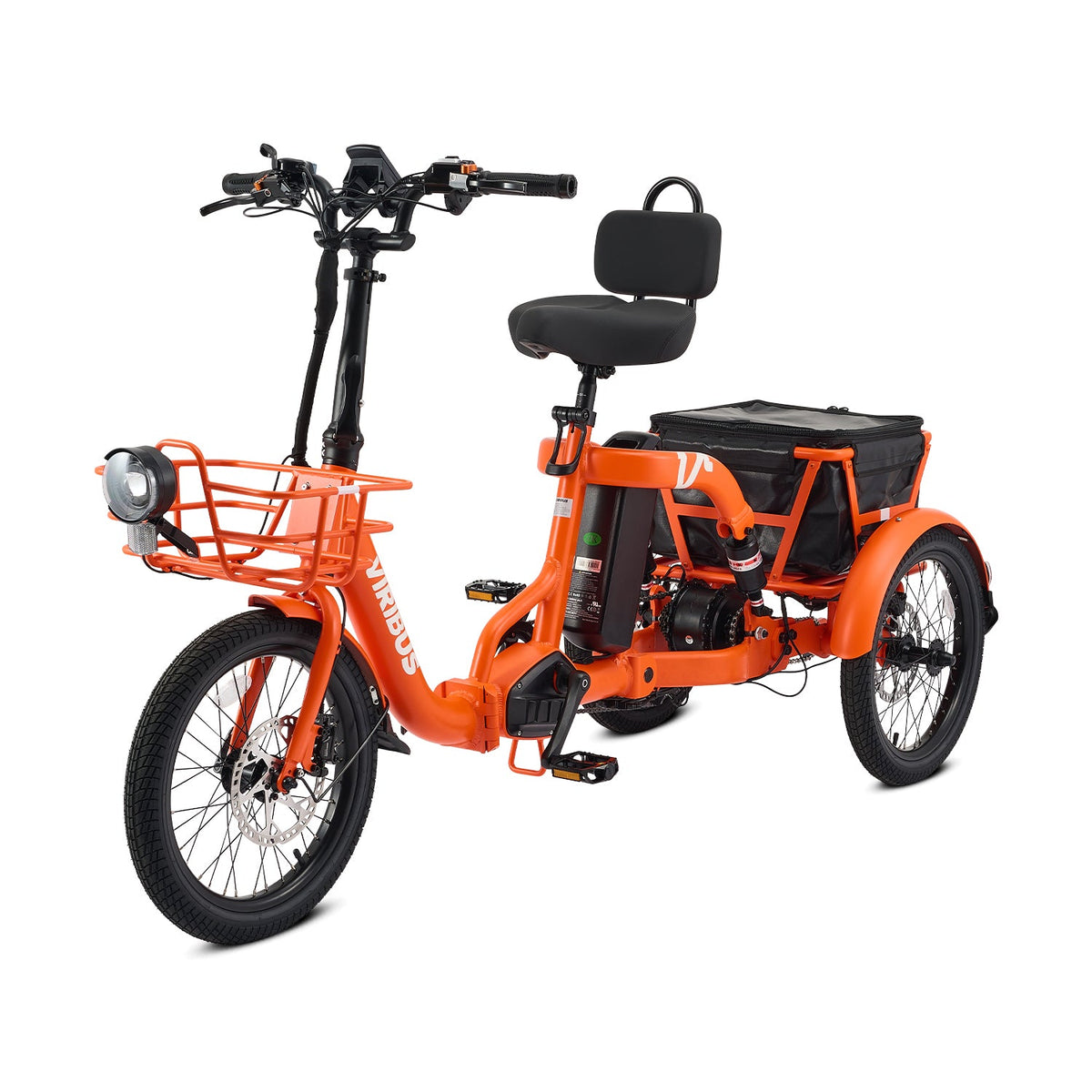 Viribus FC2 Folding Electric Tricycle