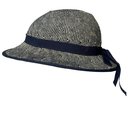 Straw Hat Helmet Shibori Blue Cover ONLY