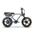 EUNORAU FLASH AWD 1.0 Dual-Motor Fat Tire E-Bike – 52V 1500W All-Wheel Drive, 184 Nm Torque, Hydraulic Brakes