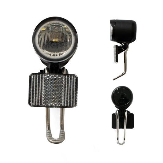 EUNORAU LED Front Light for EUNORAU E-Bikes – 6V to 60V Compatible Replacement Headlight