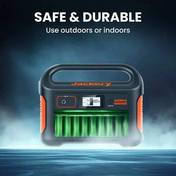 Portable Power Station Explorer 500, 500W Continuous/1000W Peak Portable Power Stations