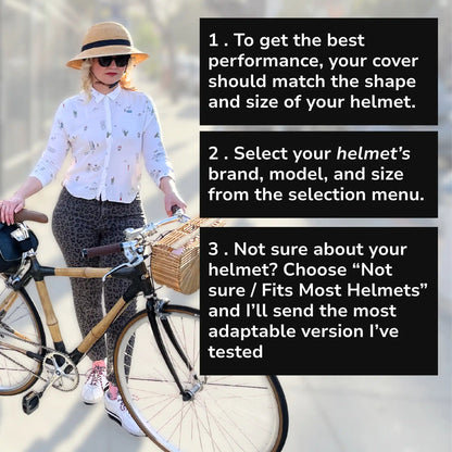 Straw Hat Helmet Classic Cover ONLY